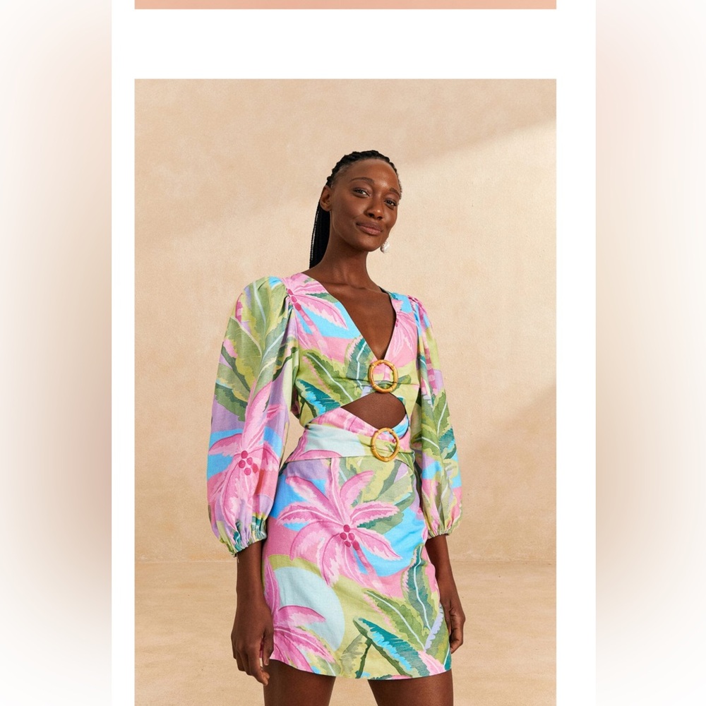New Farm Rio Beach Vibe Mini Dress Size L
